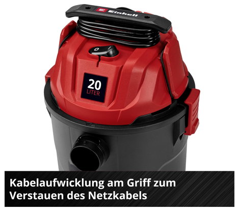 Einhell TC-VC 2045 2347415 Nedves-/száraz porszívó 20 l 8. kép