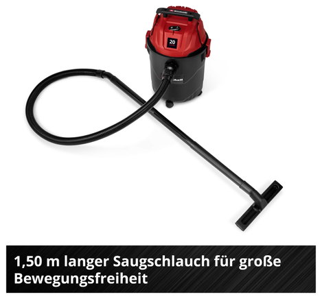 Einhell TC-VC 2045 2347415 Nedves-/száraz porszívó 20 l 9. kép