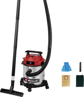 Einhell TC-VC 1240 S 2347400 Nedves-/száraz porszívó 12 l