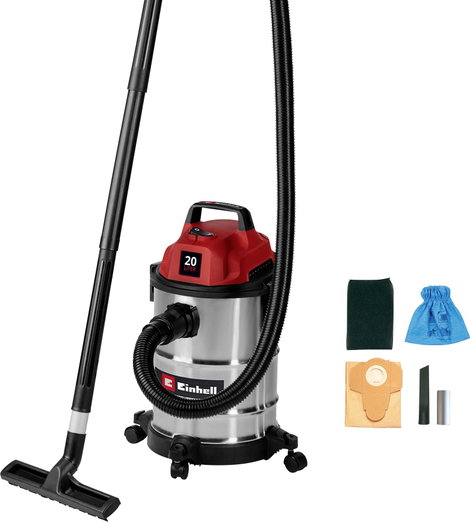 Einhell TC-VC 2045 S 2347410 Nedves-/száraz porszívó 20 l