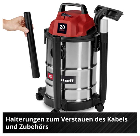 Einhell TC-VC 2045 S 2347410 Nedves-/száraz porszívó 20 l 7. kép
