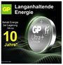 GP Gombelem CR 2032 3 V 10 db 240 mAh Li-MnO2 GP Ultra Plus Batterie Lithium Knopfzelle CR2032 10 St 4. bélyegkép