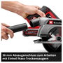 Einhell TE-CS 18/165-2 Li - Solo Akkus kézi körfűrész Vágási mélység max. (90°) 57 mm akku nélkül, t 10. bélyegkép