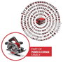 Einhell TE-CS 18/165-2 Li - Solo Akkus kézi körfűrész Vágási mélység max. (90°) 57 mm akku nélkül, t 2. bélyegkép