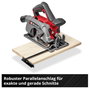 Einhell TE-CS 18/165-2 Li - Solo Akkus kézi körfűrész Vágási mélység max. (90°) 57 mm akku nélkül, t 6. bélyegkép