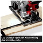 Einhell TE-CS 18/165-2 Li - Solo Akkus kézi körfűrész Vágási mélység max. (90°) 57 mm akku nélkül, t 7. bélyegkép
