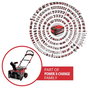 Einhell Professional 3417021 Hómaró Akku 53 cm 2. bélyegkép