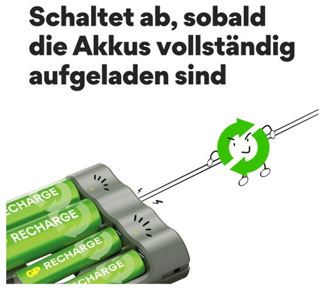 GP Akku Ladegerät USB Hengeres akku töltő Ceruza (AA), Mikro (AAA) 10. kép