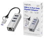 LogiLink UA0440 Hálózati adapter/hub 5 GBit/s USB-C® (USB 3.2 Gen 1) 3. bélyegkép