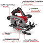 Einhell TE-CS 18/150-2 Li - Solo Akkus kézi körfűrész Vágási mélység max. (90°) 49 mm 18 V 4. bélyegkép