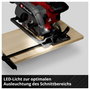 Einhell TE-CS 18/150-2 Li - Solo Akkus kézi körfűrész Vágási mélység max. (90°) 49 mm 18 V 7. bélyegkép