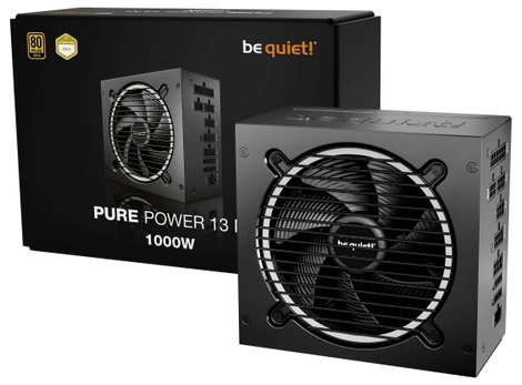 BeQuiet PURE POWER 13 M 1000W Számítógép tápegység 1000 W ATX 5. kép