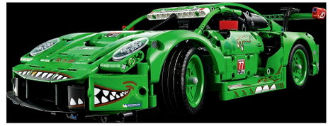 LEGO® TECHNIC 42224 Porsche 911 GT3 R REXY AO versenyautó (42224) 3. kép