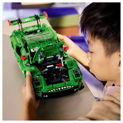 LEGO® TECHNIC 42224 Porsche 911 GT3 R REXY AO versenyautó (42224) 5. kép