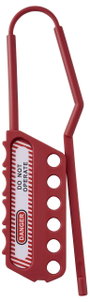Sygonix SY-6872556 Biztonsági zsanér 42 mm Piros 4. bélyegkép