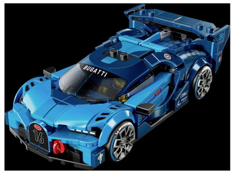 LEGO® SPEED CHAMPIONS 77253 Bugatti Vision Gran Turismo hipersportautó (77253) 3. kép
