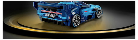 LEGO® SPEED CHAMPIONS 77253 Bugatti Vision Gran Turismo hipersportautó (77253) 4. kép