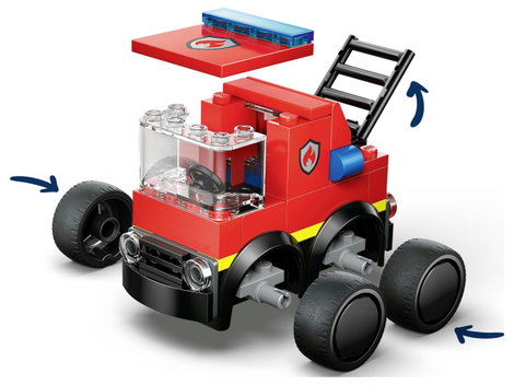 LEGO® CITY 60482 Klassz versenyzők – Tűzoltóautó (60482) Építőkészlet 7. kép