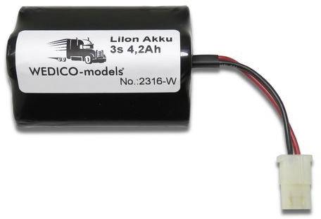 WEDICO-models Akkucsomag, LiIon 11.1 V 4200 mAh AMP
