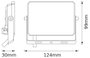 BELLALUX 4099854493324 LED-es fényszóró 20 W Fényszín (fényforrás): Hidegfehér 2. bélyegkép