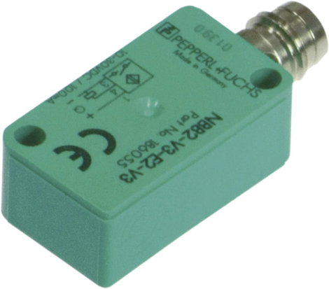 Induktív közelítés érzékelő, kapcsolási távolság: 2 mm, Pepperl & Fuchs NBB2-V3-E2-V3