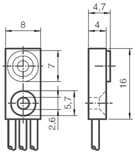 Induktív közelítés érzékelő, kapcsolási távolság: 1,5 mm, Pepperl & Fuchs NBB1,5-F79-E2 2. kép