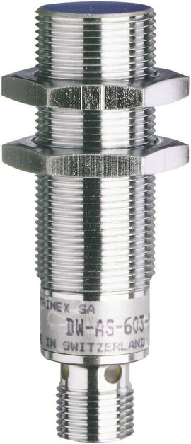 Induktív közelítés kapcsoló (-érzékelő) M18, kapcsolási távolság: 5 mm, Contrinex DW-AS-603-M18-002