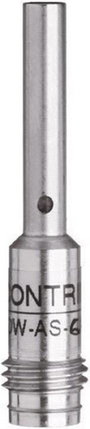 Induktív közelítés kapcsoló (-érzékelő) Ø 4 mm, kapcsolási távolság: 1,5 mm, Contrinex DW-AS-623-04 bélyegkép
