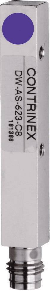 Induktív közelítés kapcsoló (-érzékelő) 8 x 8 mm, kapcsolási távolság: 2 mm, Contrinex DW-AS-623-C8-