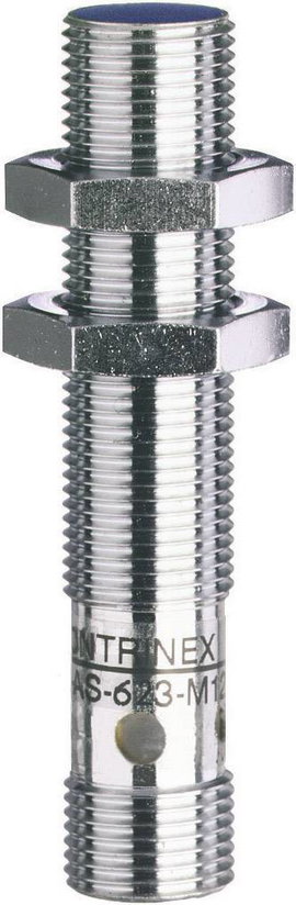 Induktív közelítés kapcsoló (-érzékelő) M12, kapcsolási távolság: 4 mm, Contrinex DW-AS-623-M12