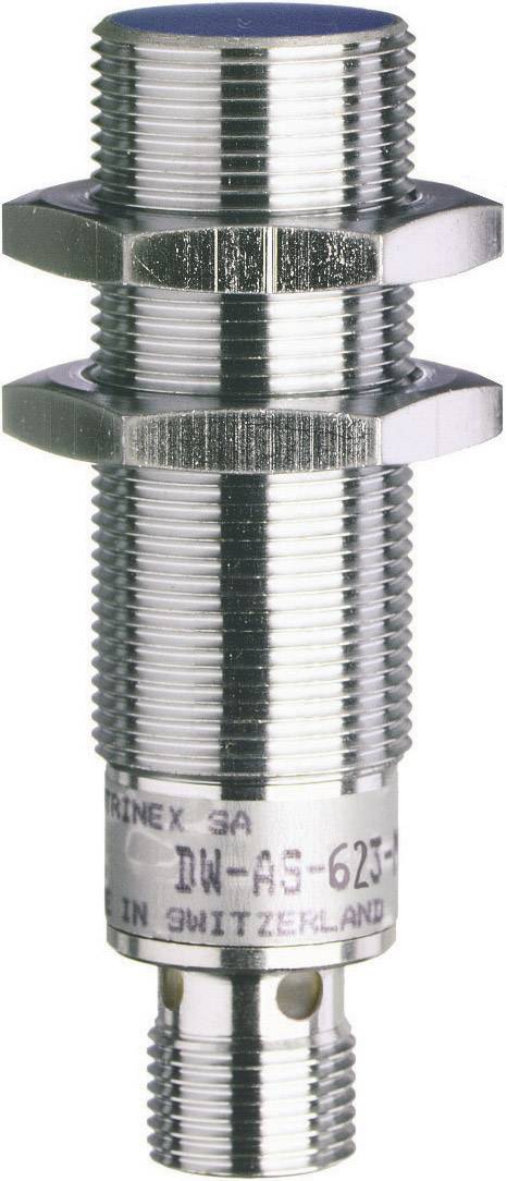 Induktív közelítés kapcsoló (-érzékelő) M18, kapcsolási távolság: 8 mm, Contrinex DW-AS-623-M18-002
