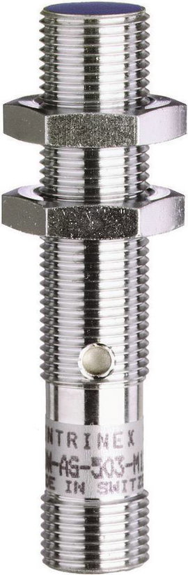 Induktív közelítés kapcsoló (-érzékelő) M12, kapcsolási távolság: 6 mm, Contrinex DW-AS-503-M12