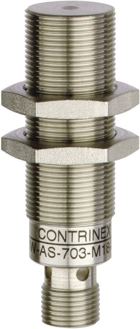Induktív közelítéskapcsoló, kapcsolási távolság: 10 mm, Contrinex DW-AS-703-M18-002