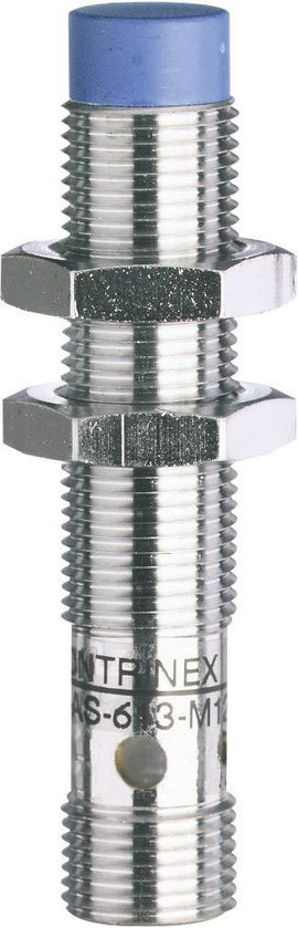 Induktív közelítés kapcsoló (-érzékelő) M12, kapcsolási távolság: 4 mm, Contrinex DW-AS-613-M12