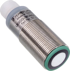 Ultrahang érzékelő M18, hatótáv: 50 - 800 mm, Pepperl & Fuchs UB800-18GM40-U-V1