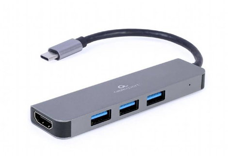 Gembird USB-C® dokkoló állomás A-CM-COMBO2-01 Alkalmas (márka): univerzálny 2. kép