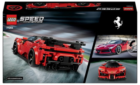 LEGO® SPEED CHAMPIONS 77254 Ferrari SF90 XX Stradale sportautó (77254) 2. kép