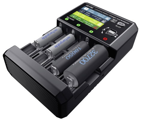 SKYRC MC5000 Töltőkészülék Lítiumion, Li-ion HV, LiFe, NiMH, NiCd, eneloop, NiZn, RAM, LTO, Na-ion C 2. kép