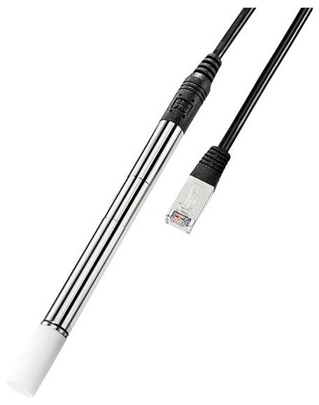Levegő páratartalom és hőmérséklet érzékelő USB-hez, rozsdamentes acél, Hygrosens USB LOG CON-HYTE 2. kép