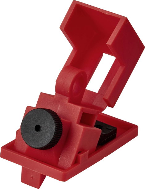 Sygonix SY-6872680 Reteszelés 28.9 mm Piros