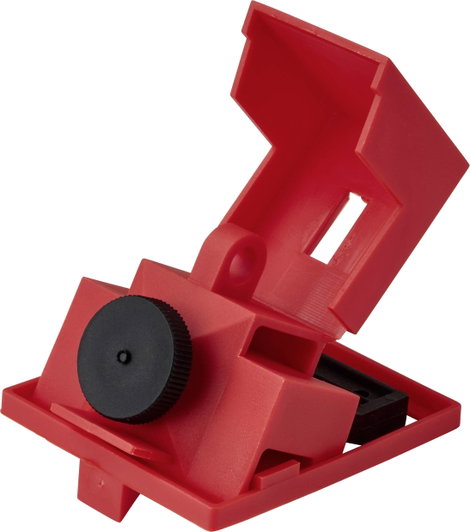Sygonix SY-6872538 Reteszelés 59.4 mm Piros