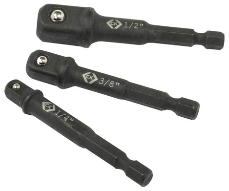 C.K Dugókulcs adapter készlet 1/2, 3/8, 1/4 T4571 2. kép