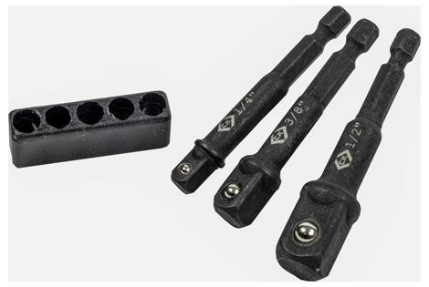 C.K Dugókulcs adapter készlet 1/2, 3/8, 1/4 T4571 3. kép