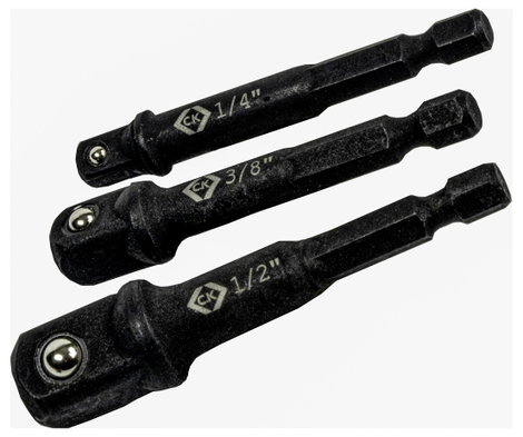 C.K Dugókulcs adapter készlet 1/2, 3/8, 1/4 T4571 5. kép