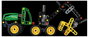 LEGO® TECHNIC 42218 John Deere 1470H kerekes betakarító (42218) 3. bélyegkép