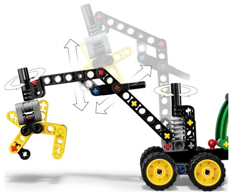 LEGO® TECHNIC 42218 John Deere 1470H kerekes betakarító (42218) 7. kép