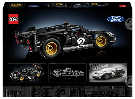LEGO® TECHNIC 42223 1966-os Ford GT40 MKII versenyautó (42223) 8. kép