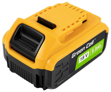Green Cell GC-PTDW18V5 DCB184 Szerszám akku 18 V 5.0 Ah Lítiumion 4. kép