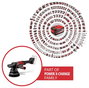 Einhell Professional CP-EP 18/125 Li BL-Solo 2093330 Akkus excentrikus polírozógép 500 - 3800 fordul 2. bélyegkép