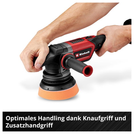 Einhell Professional CP-EP 18/125 Li BL-Solo 2093330 Akkus excentrikus polírozógép 500 - 3800 fordul 8. kép
